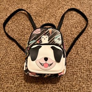 Betsey Johnson mini backpack purse